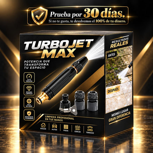 TurboJet MAX™ + Kit 3 Conectores de Regalo